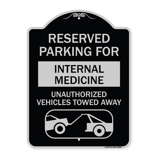 Reserved Parking for Internal Medicine Unauthorized Vehicles Towed Away, A-DES-BS-1824-23095